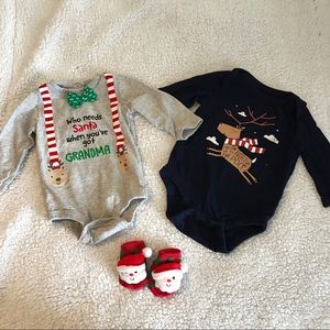 Baby Christmas onesie
